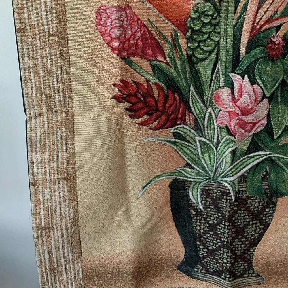 Tropical Garden fine Art Tapestry